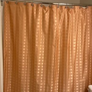 Bathroom Shower Curtain and 2X matching bath rugs